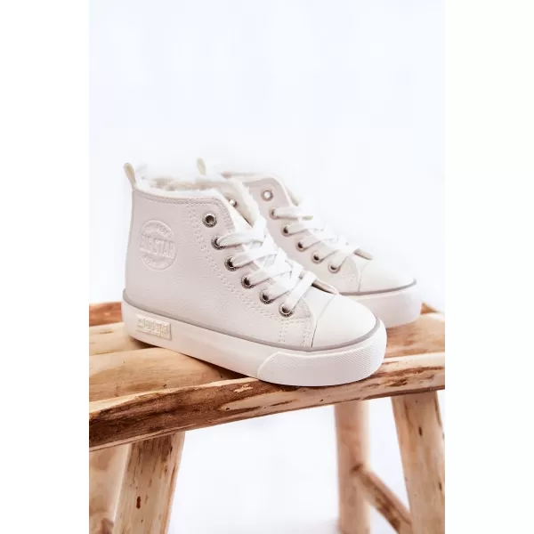  Tenisi copii BIG STAR KK374227 WHITE Pantofi Big Star 