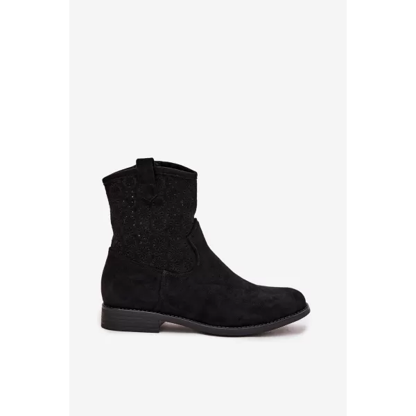  Pantofi de dama S.BARSKI HY52-530 NEGRU 