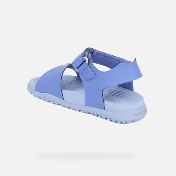  Sandale pentru fete GEOX FUSBETTO J35HQA000BCC8039 VIOLET 