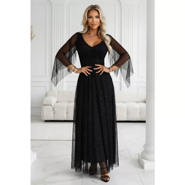  Rochie NUMOCO 655-1 NEGRU 