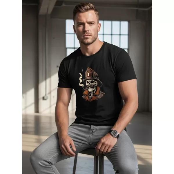  Tricou pentru bărbați DSTREET NX054R NEGRU 