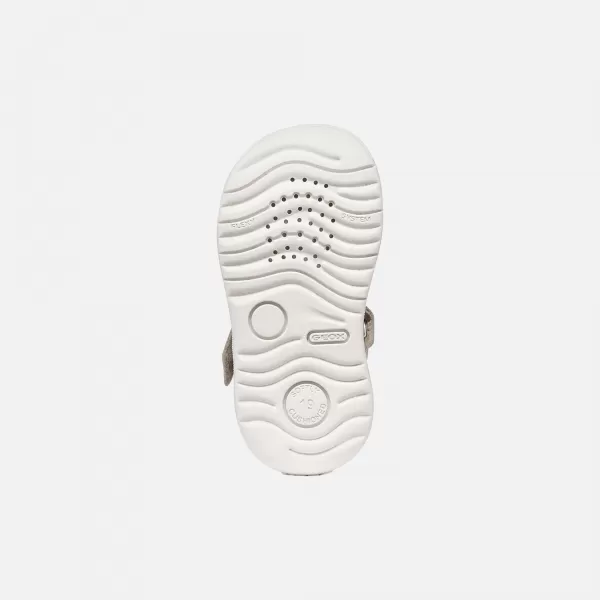  Primii pași fetelor GEOX SANDAL MACCHIA B654WA0MAEWC0262 GRI 