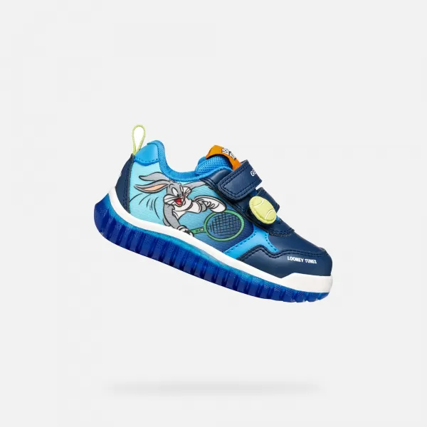  Adidași pentru băieți GEOX LIGHTYLOO B655ZB05411CB44D ALBASTRU 