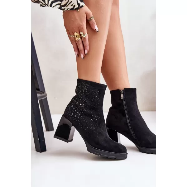  Pantofi de dama D&A MR880-130 NEGRU 