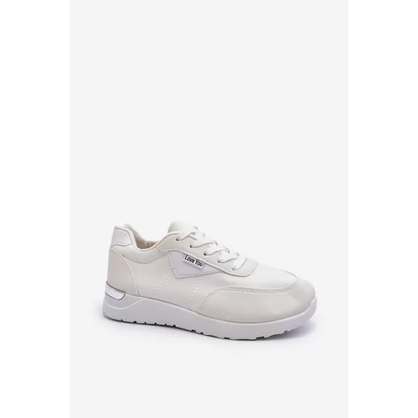  Adidași de damă BOTO VOVELLA 30465 ALB 