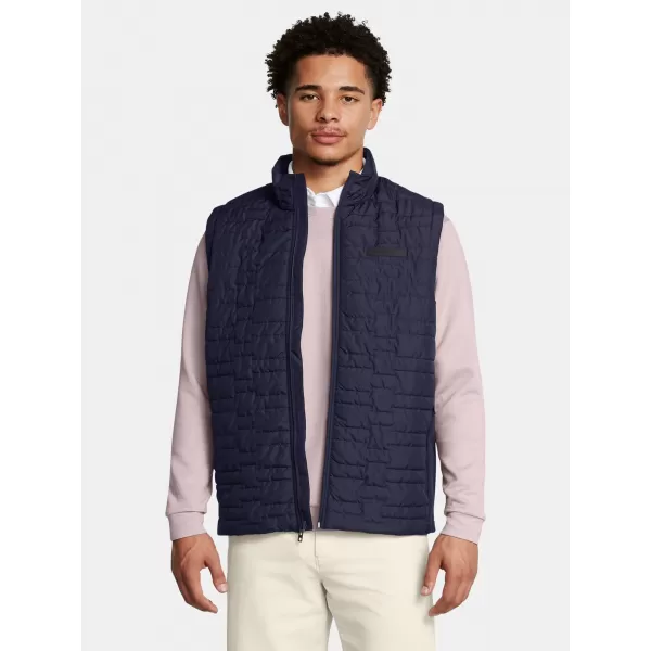  Vesta pentru bărbați UNDER ARMOUR DRIVE PRO INSULATED VEST 1385830-410 ALBASTRU 