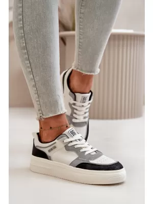 Adidași de damă BIG STAR OO274028 WHITE Pantofi Big Star
