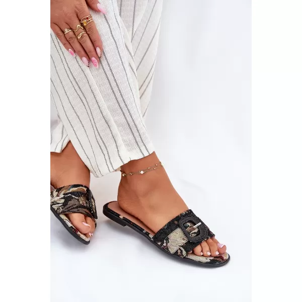  Papuci de damă BOTO CLARIOLA 37411 NEGRU 