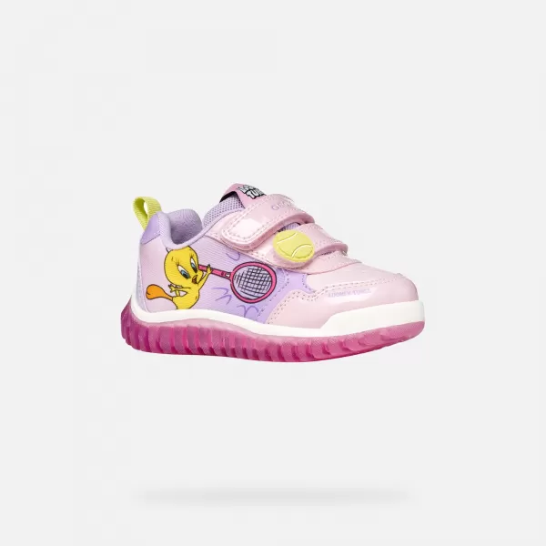  Adidași pentru fete GEOX LIGHTYLOO B6561B0HH11C8020 ROZ 