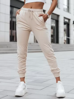 Pantaloni de dama DSTREET UY2841 BEJ