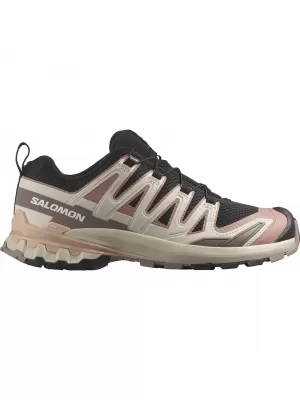 Pantofi de dama SALOMON XA PRO 3D V9 W L47882800 NEGRU/BURLWOOD/TRANDAFIR DE MAHON