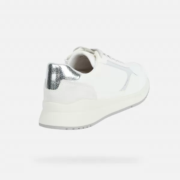  Adidași de damă GEOX OCTAVIEE G013025 ALB 