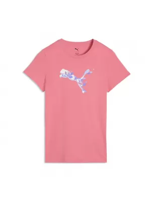 Tricou pentru femei PUMA GRAPHICS TEE 3 691912_25 ROZ SĂLBATIC