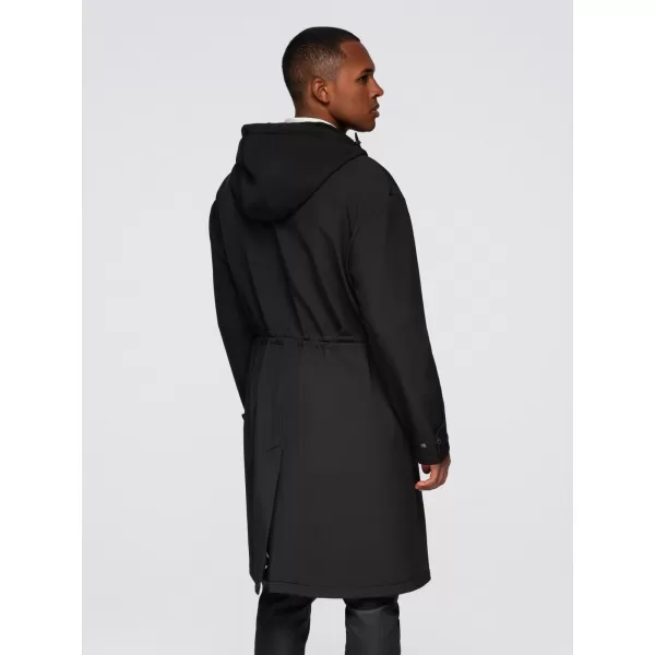  Palton pentru bărbați OMBRE OM-JAPJ-0314 NEGRU 