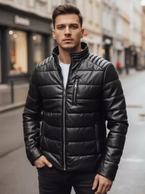Jachetă pentru bărbați DSTREET TX5115 NEGRU