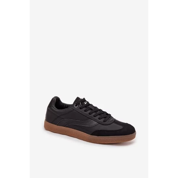  Adidași pentru bărbați LEE LIAN 50253045 NEGRU 