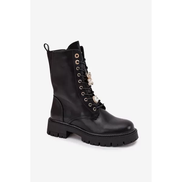  Pantofi de dama BOTO LOMINA 38866 NEGRU 