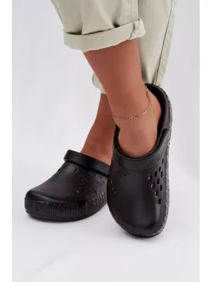 Papuci dama BIG STAR TT274A084 NEGRI Pantofi Big Star