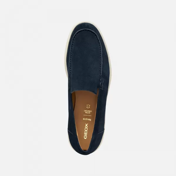  Mocasini pentru bărbați GEOX SPHERICA EC17 G014395 ALBASTRU ÎNCHIS 