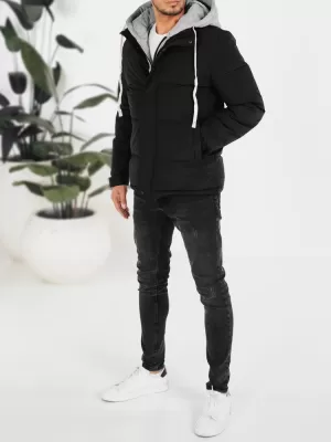 Jachetă pentru bărbați DSTREET TX5104 NEGRU