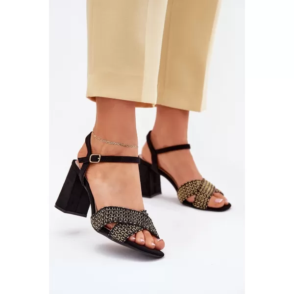 Sandale de dama BOTO ALMERA 38213 NEGRU 