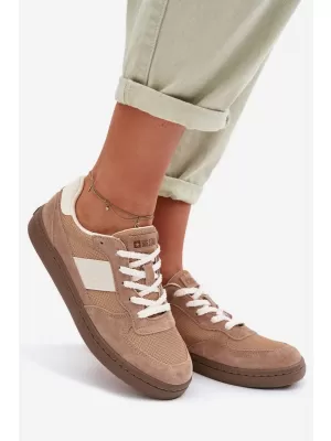 Adidasi de dama BIG STAR TT274177 BEJ Pantofi Big Star