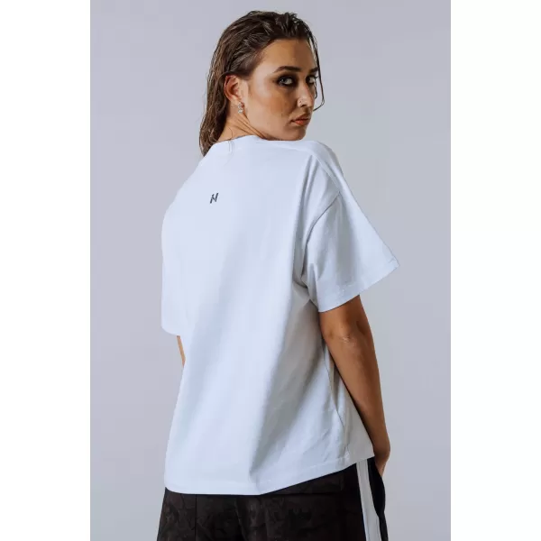  Tricou relaxat POWER 894 WHITE Nebbia 