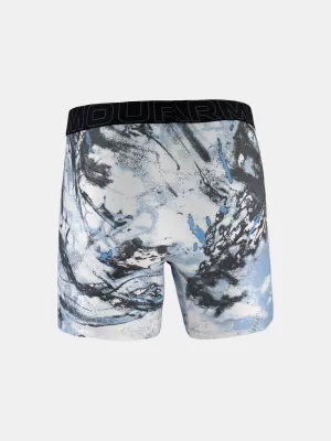 Boxeri pentru bărbați UNDER ARMOUR UA PERFORMANCE TECH - PRINT 6IN - 1PK 1383875-101 NEGRU