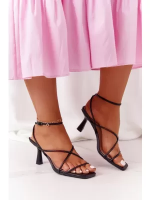 Sandale de dama S.BARSKI C420-11 NEGRU