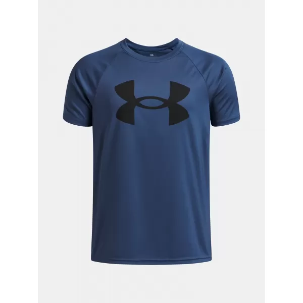  Tricou băieți UNDER ARMOUR UA TECH BIG LOGO SS 1363283-498 ALBASTRU ÎNCHIS 