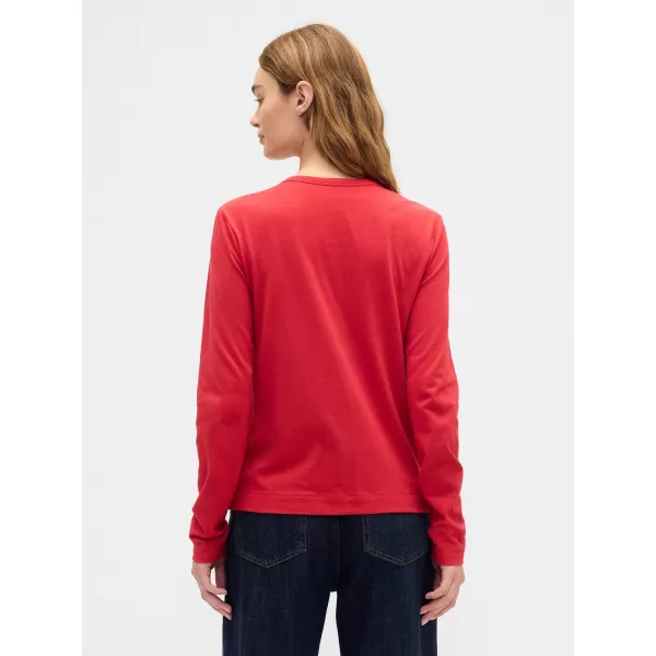  Tricou pentru femei GAP CREW LONGSLEEVE TEE 846968-01 ED. MODERNĂ 