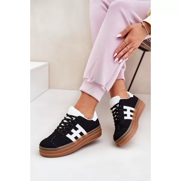  Adidași de damă EVENTO SYLIYANA NEGRU 