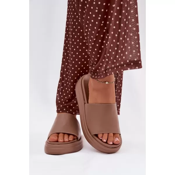  Papuci de damă BOTO TANELISSE 41301 KAKI 