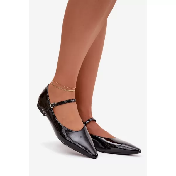  Balerini de dama BOTO JARELLE 40675 NEGRU 