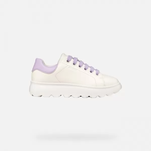  Adidași pentru fete GEOX PUFFYPOP J55MRA000BCC0761 ALB 
