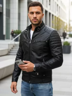 Jachetă pentru bărbați DSTREET TX3265 NEGRU