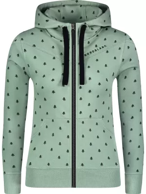 Hanorac de dama NORDBLANC SCINTILLA NBSLS8223 VERDE DESCHIS