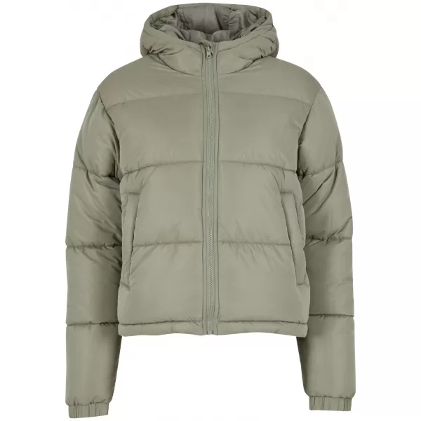  Geaca de dama URBAN CLASSICS TB7587 MĂSLINE PALID 