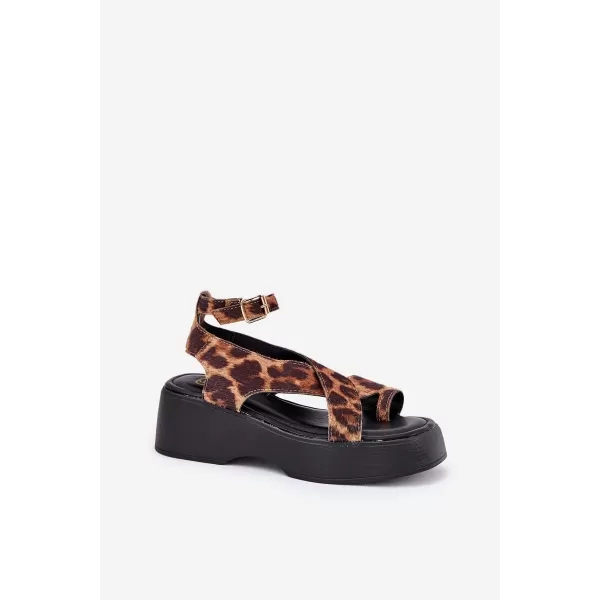  Sandale de dama BOTO TENZORUS 36260 LEOPARD 
