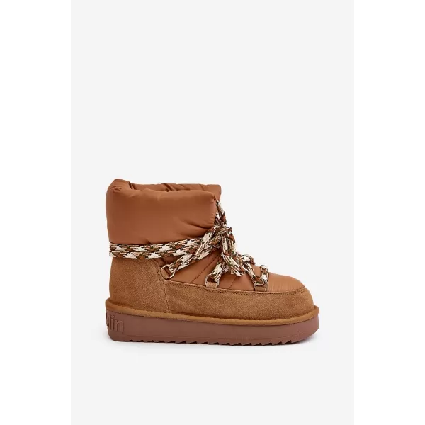  Oameni de zăpadă pentru femei D.FRANKLIN DFSH375003 BRONZAT 