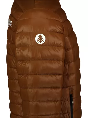 Jachetă matlasată pentru bărbați NORDBLANC BURROW NBWJM8261 BURGUNDIA
