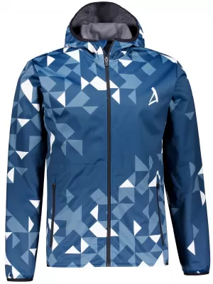 Jachetă softshell premium pentru bărbați ALTISPORT VOJ/ALM108JACK01 BLEUMARIN/ALB