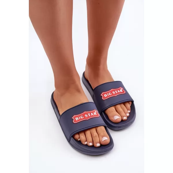  Papuci dama BIG STAR OO274039 ALBASTRU Pantofi Big Star 