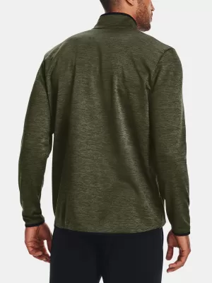 Hanorac pentru bărbați UNDER ARMOUR UA ARMOUR FLEECE 1/2 ZIP VERDE