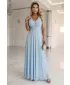 Rochie NUMOCO 637-6 ALBASTRU DESCHIS