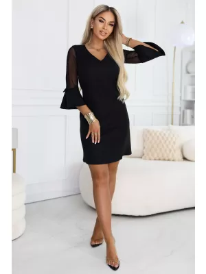 Rochie NUMOCO 668-1 NEGRU