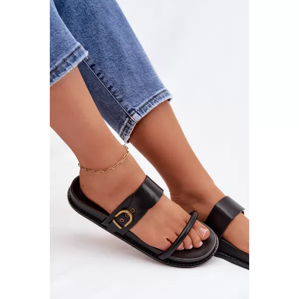  Papuci de damă BOTO SARILISSE 41609 NEGRU 