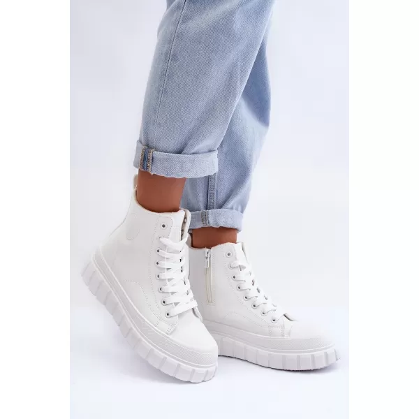  Adidași de damă BIG STAR MM274624 WHITE Pantofi Big Star 