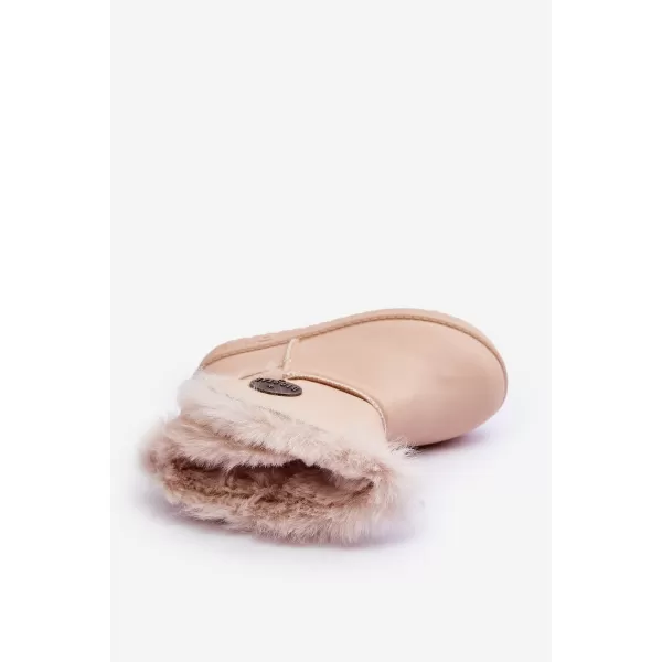  Pantofi de iarna copii BIG STAR MM374084 BEI Pantofi Big Star 