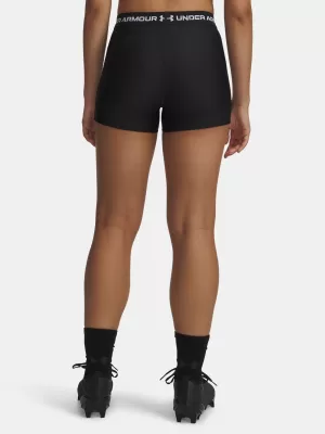 Pantaloni scurți de damă HEATGEAR SHORTY 6010725-008 NEGRU Under Armour